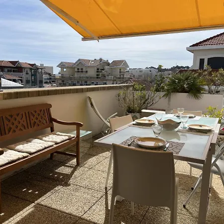 T3 Centre Avec Terrasse, Parking Et Ménage Inclus - Fr-1-374-206 Apartamento Arcachón